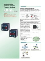 AP-50 Series Compact Pressure Sensor Catalog
