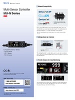 MU-N Series Multi-Sensor Controller Catalog