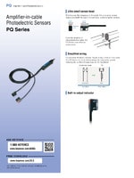 PQ Series Amp.-in-Photoelectric Sensors Catalog