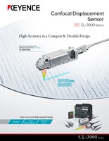 CL-3000 Series Confocal Displacement Sensor (Semiconductors) Catalog