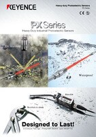 PX Series Heavy-duty Photoelectric Sensors Catalog