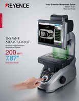 IM-6000 Series Image Dimension Measuring System Wide field of view type Catalog