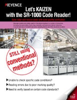 Let's KAIZEN with the SR-1000 Code Reader! [Code Quality Verification]