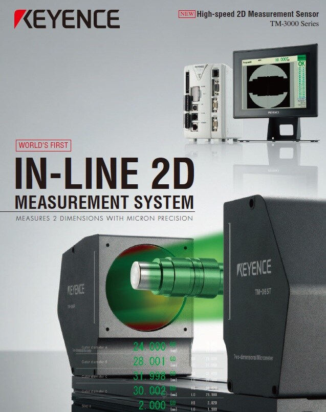 TM-3000 2D Optical Micrometer