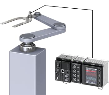 Vibration data measurement for conveyance robots