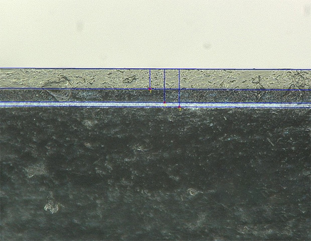 Measurement and Inspection of Paint Defects and Thickness and of Dispersion of Pigment in Paint