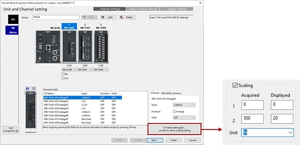 Click [Channel Display Configuration].