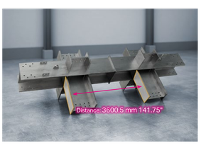 Distance: 3600.5 mm 141.75"