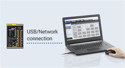 USB/Network connection