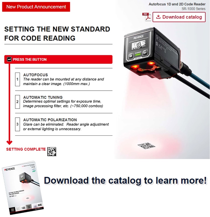 SR1000 New Product Announcement