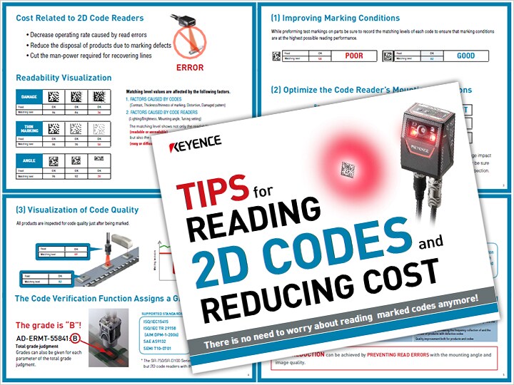 Techniques for cost reduction after introducing 2D code reader How to utilize "Matching Level Judgment Function" & "Code Quality Verification" (English)