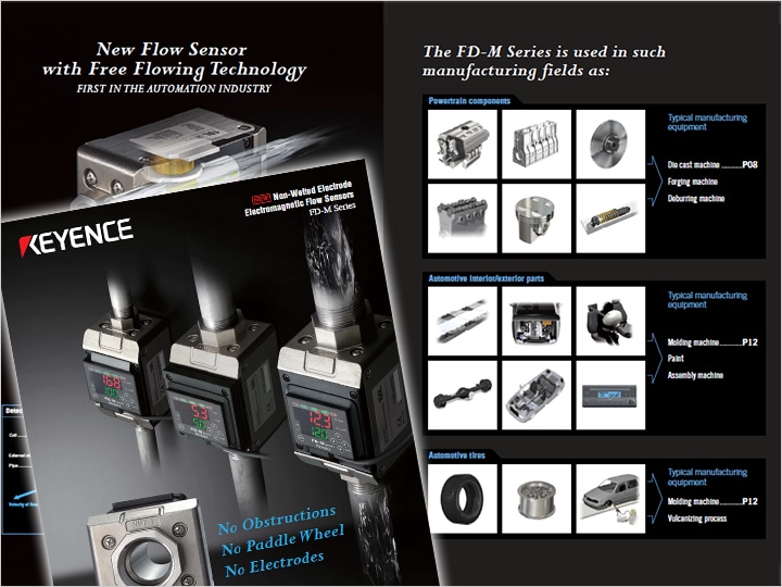 FD-M Series Non-Wetted Electrode Electromagnetic Flow Sensors Catalog (English)