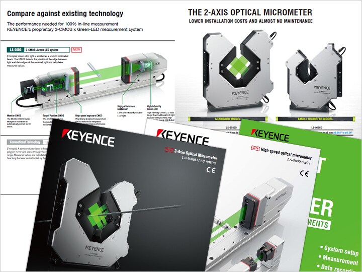 LS-9000 Series Ultra-High-speed, High-accuracy Digital Micrometer Catalog (English)