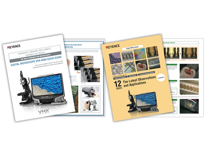 VHX-5000 Series Digital Microscope Quick Guide (English)