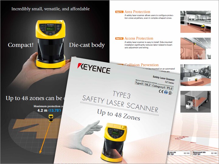 SZ Series Safety Laser Scanner Catalog (English)