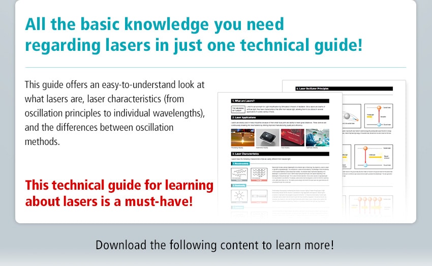 All the basic knowledge you need regarding lasers in just one technical guide!