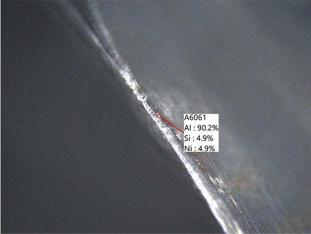 Subjecting a chip to elemental analysis can identify its product.