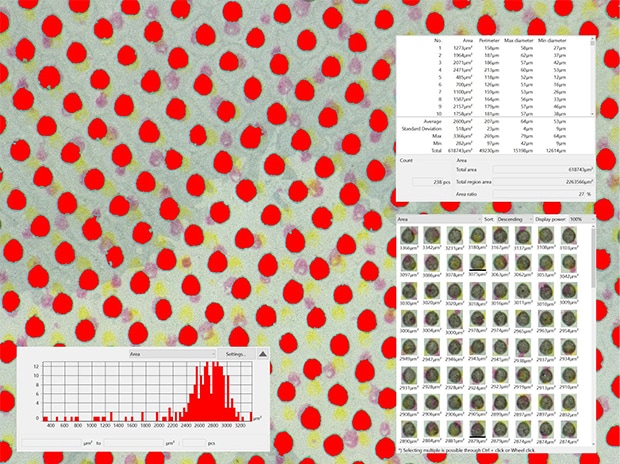 2D measurement image