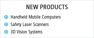[NEW PRODUCTS] Handheld Mobile Computers, Safety Laser Scanners, 3D Vision Systems