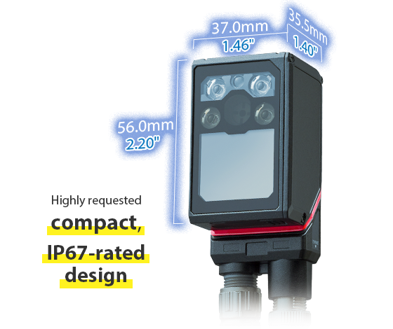 Highly requested compact, IP67-rated design