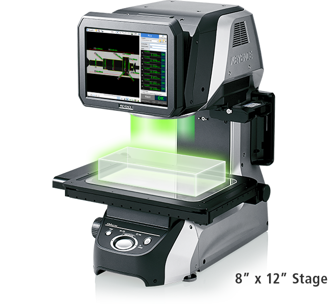 Optical Comparator Automated technology for fast, accurate and easy