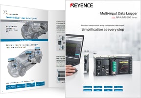 NR-X/NR-500 Series Multi-input Data Logger Catalog