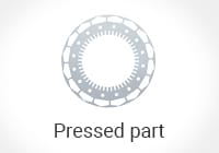 Pressed part