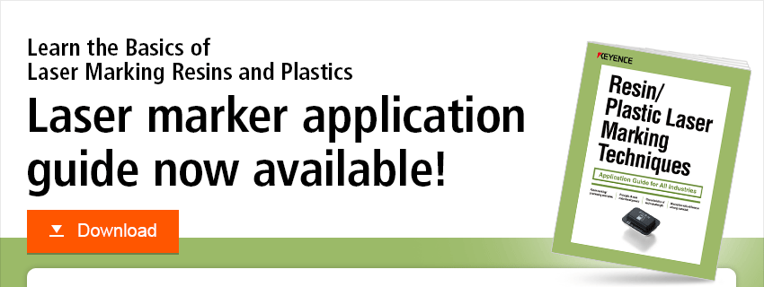 Learn the Basics of Laser Marking Resins and Plastics / Laser marker application guide now available! Download