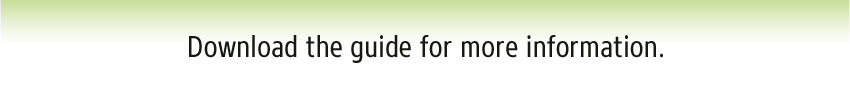 Download the guide for more information.