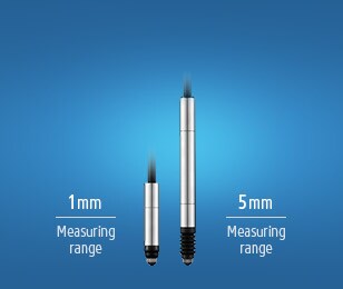 1mm Measuring range / 5mm Measuring range