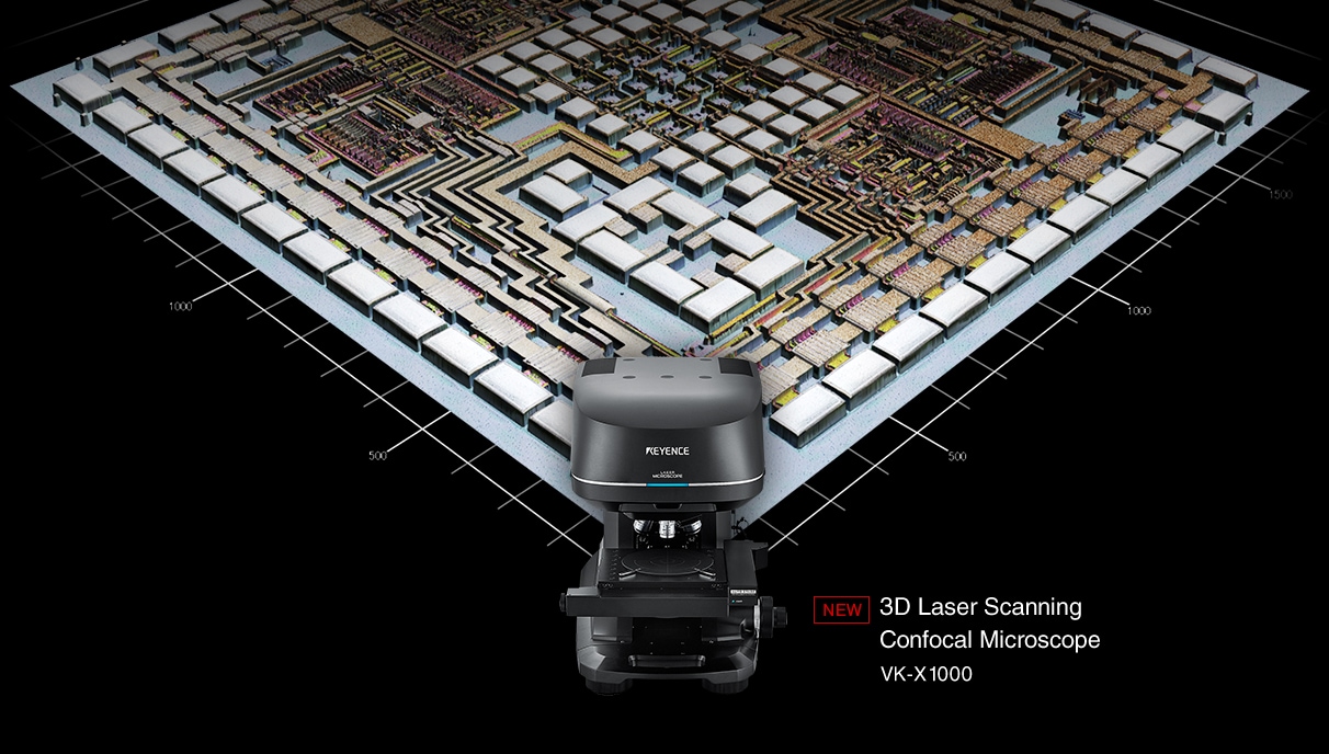 [NEW] 3D Laser Scanning Confocal Microscope VK-X1000