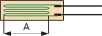 Select a strain gauge whose length and width match your measurement purpose
