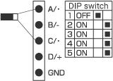 Wiring to the NR-ST04