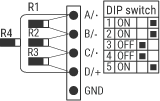 Wiring to the NR-ST04
