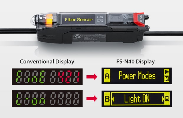 Digital Fiber Optic Sensor - FS-N40 series | KEYENCE America