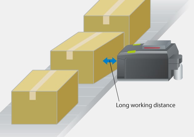 Long working distance