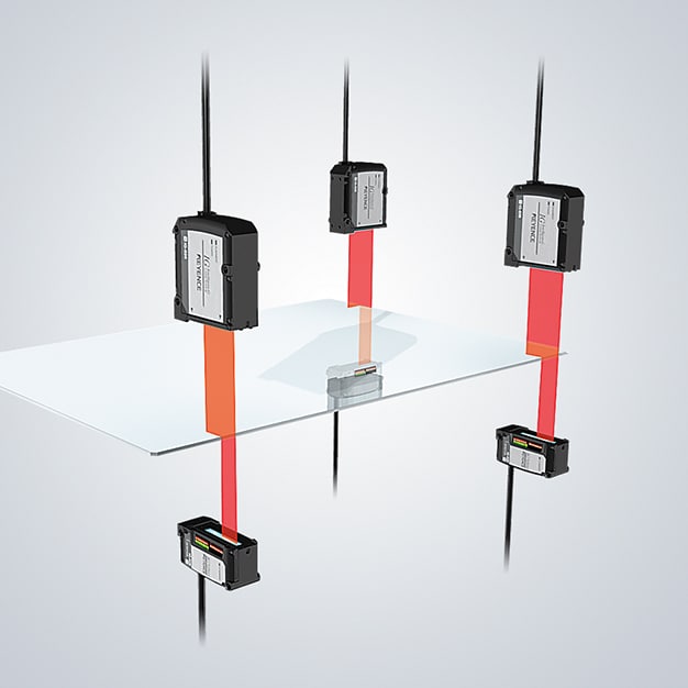 Thrubeam Laser Displacement Sensor IG Series