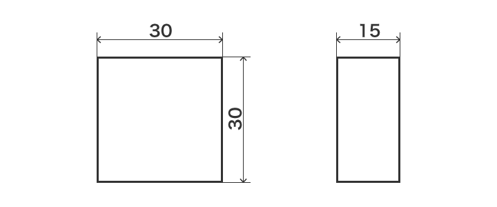 Size tolerance drawing