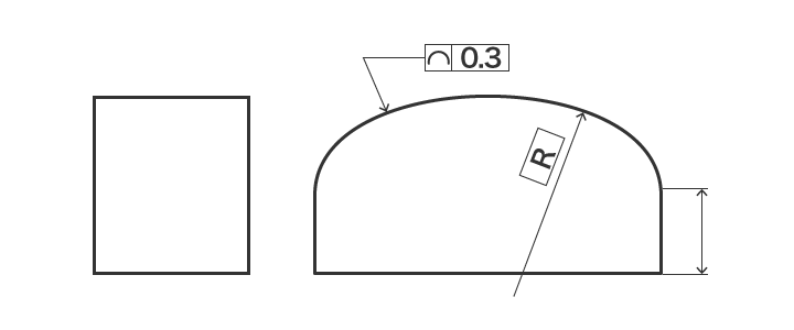 Measuring the Profile Tolerance of Line