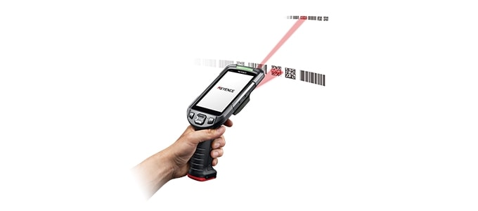 With KEYENCE's BT Series of handheld computers