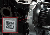 High-speed 2D code marking