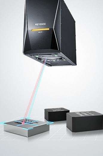 Automatic position and focus correction 3-Axis Hybrid Laser Marker MD-X Series