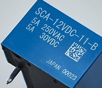 Multicolor automotive relays