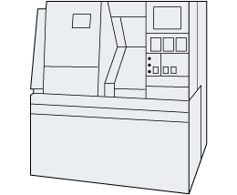 Machining centers are capable of automatic tool exchanges.
