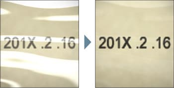 Also excels at inspections of printed text on film