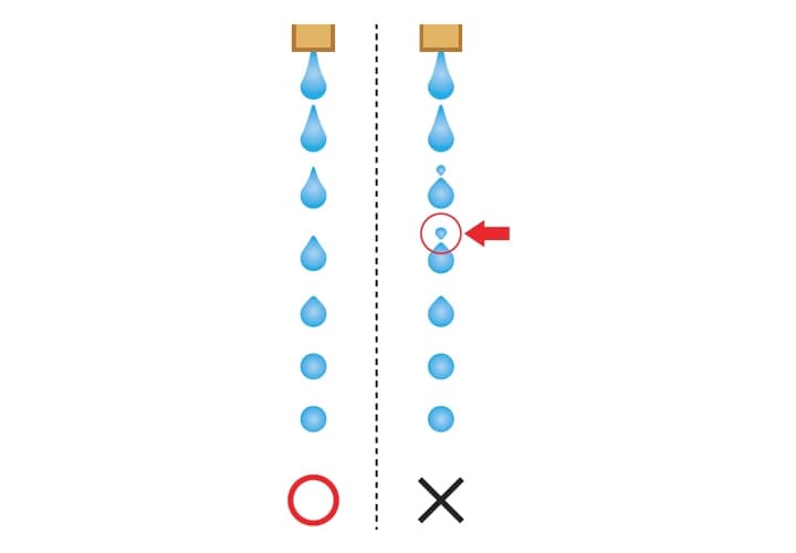 Monitoring the status of particles