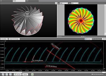 High-accuracy Measurement of Free-form Surfaces on Cut Products