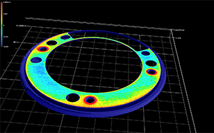 A Method for Highly Accurate and Instantaneous Measurement of Flatness