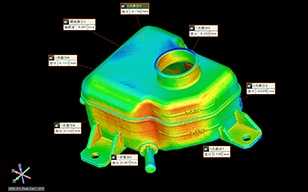 Accurately Measure Plastic Molded Parts