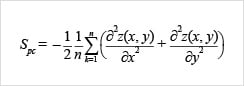 Spc (Arithmetic mean peak curvature)